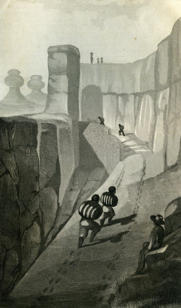 The Trail to Acoma,
painting by J.W. Abert